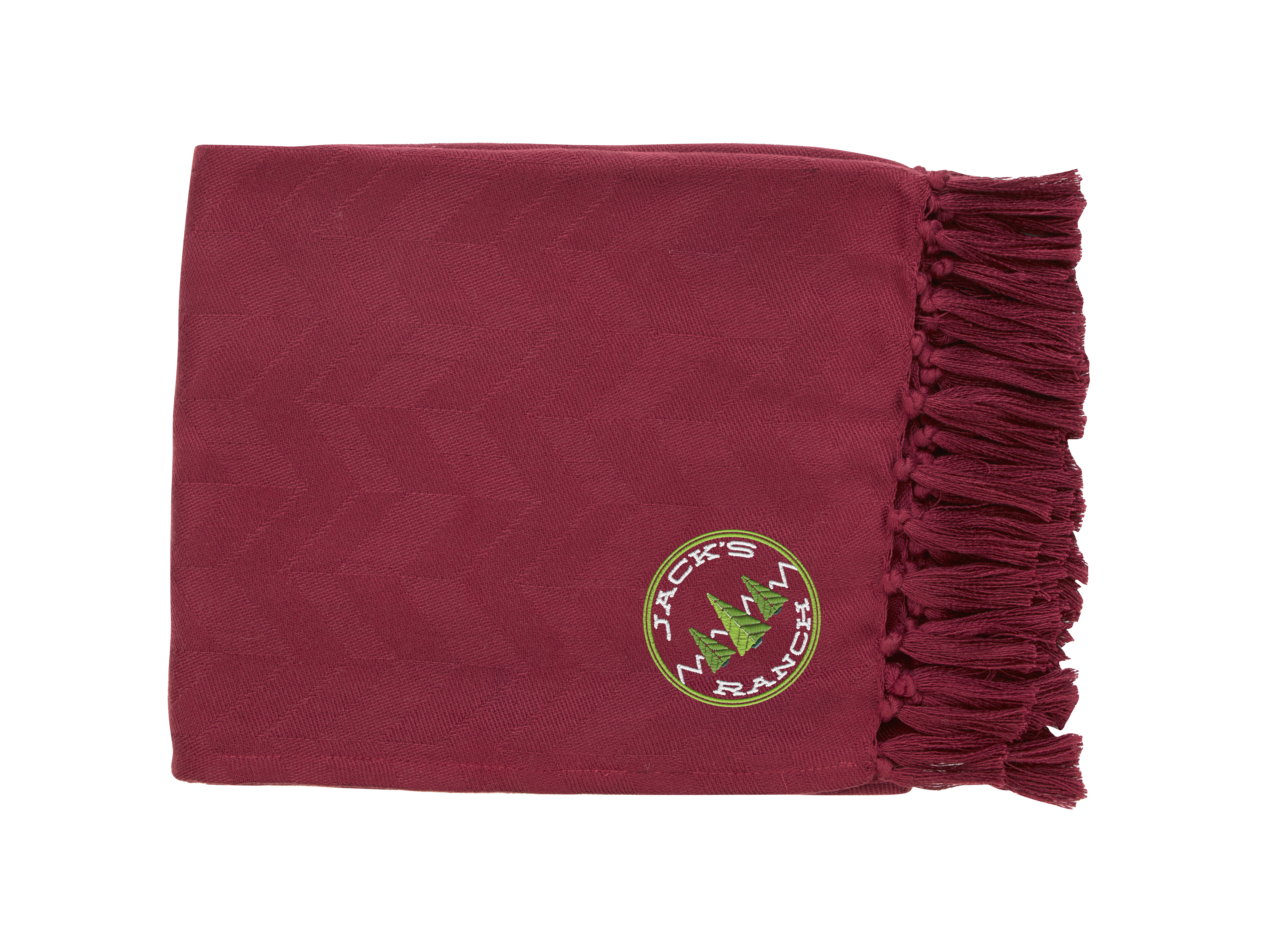 Herringbone Textured RPET Woven Blanket